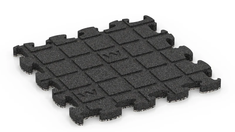 Support Pads with Drainage Channels