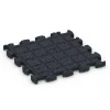 Aufsicht auf die Unterseite, also die Bodenseite von WARCO-Formteil 6771 - Pool Surround Tiles im Format 28,9 x 28,9 x 1,8 cm.