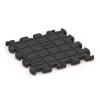 Aufsicht auf die Unterseite, also die Bodenseite von WARCO-Formteil 6773 - Pool Surround Tiles im Format 30 x 30 x 1,8 cm.