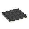 Aufsicht auf die Unterseite, also die Bodenseite von WARCO-Formteil 6775 - Pool Surround Tiles im Format 30 x 30 x 1,8 cm.