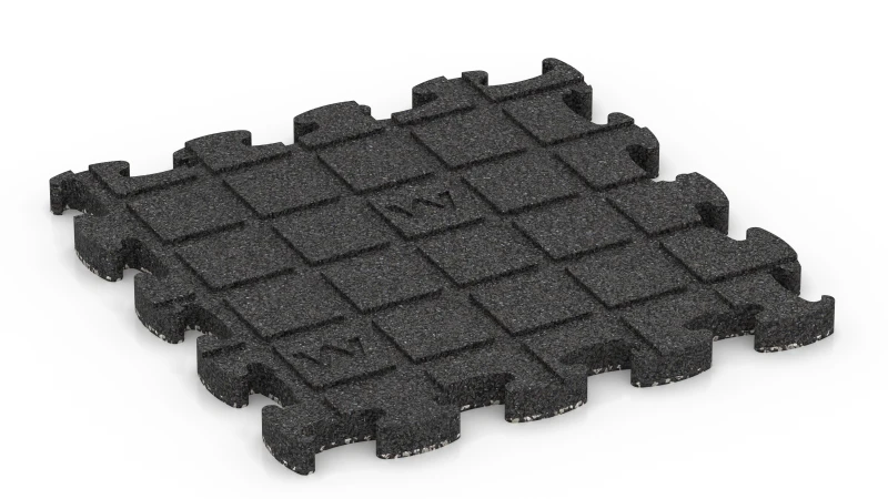 Support Pads with Drainage Channels