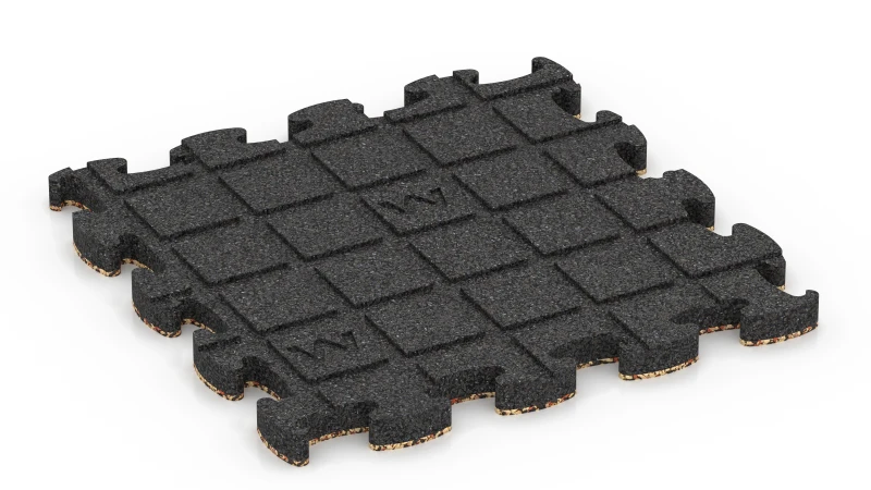 Support Pads with Drainage Channels