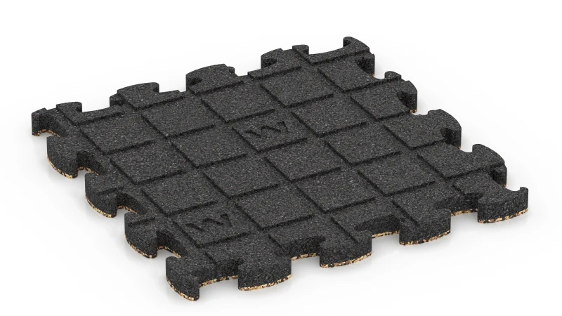 Support Pads with Drainage Channels