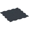 Aufsicht auf die Unterseite, also die Bodenseite von WARCO-Formteil 6963 - Fitness Premium Gym Flooring im Format 99 x 99 x 2,8 cm.