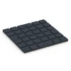 Aufsicht auf die Unterseite, also die Bodenseite von WARCO-Formteil 7138 - Outdoor Gym Flooring im Format 60 x 60 x 3 cm | 0,36 m².