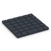 Aufsicht auf die Unterseite, also die Bodenseite von WARCO-Formteil 7142 - Outdoor Gym Flooring im Format 60 x 60 x 4 cm | 0,36 m².