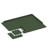 Typische Verlegung oder Einbausituation für den Artikel 4082 von WARCO - Paddock mat, Farbton Grass green in der Abmessung 500 x 500 x 40 mm.