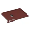 Typische Verlegung oder Einbausituation für den Artikel 4633 von WARCO - Outdoor click tile, Farbton Coral Red in der Abmessung 500 x 500 x 30 mm.