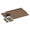 Typische Verlegung oder Einbausituation für den Artikel 3061 von WARCO - Rubber paving, Farbton Bark & Bast in der Abmessung 500 x 500 x 50 mm.