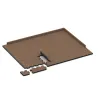 Typische Verlegung oder Einbausituation für den Artikel 4946 von WARCO - Edge Tile, Farbton Bark & Bast in der Abmessung 500 x 235 x 40 mm.