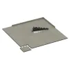 Typische Verlegung oder Einbausituation für den Artikel 5029 von WARCO - Corner Tile, Farbton Light Granite in der Abmessung 485 x 485 x 30 mm.
