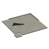 Typische Verlegung oder Einbausituation für den Artikel 5113 von WARCO - Corner Tile, Farbton Light Granite in der Abmessung 485 x 485 x 40 mm.