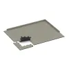 Typische Verlegung oder Einbausituation für den Artikel 0126 von WARCO - Pool Surround Tile, Farbton Light Granite in der Abmessung 500 x 500 x 18 mm.