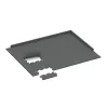Typische Verlegung oder Einbausituation für den Artikel 4817 von WARCO - Edge Tile HD, Farbton Slate grey in der Abmessung 500 x 235 x 18 mm.