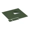 Typische Verlegung oder Einbausituation für den Artikel 4838 von WARCO - Edge Tile HD, Farbton Grass Green in der Abmessung 1000 x 485 x 18 mm.