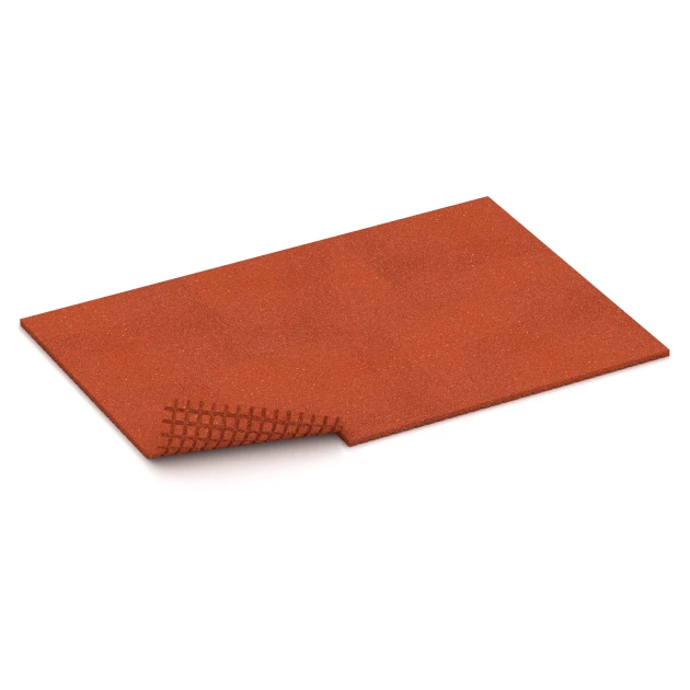 Typische Verlegung oder Einbausituation für den Artikel 3641 von WARCO - Stable mat HD, Farbton Brick red in der Abmessung 100 x 100 x 4 cm.