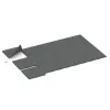 Typische Verlegung oder Einbausituation für den Artikel 0577 von WARCO - Playground safety tile, Farbton Slate grey in der Abmessung 500 x 500 x 30 mm.