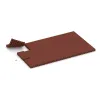 Typische Verlegung oder Einbausituation für den Artikel 0727 von WARCO - Playground safety tile, Farbton Brick red in der Abmessung 500 x 500 x 80 mm.