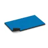 Typische Verlegung oder Einbausituation für den Artikel 5632 von WARCO - Playground Safety Tile 10 cm - EN 1177 ≤ 300 cm, Farbton Sky Blue in der Abmessung 500 x 500 x 100 mm.