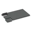 Typische Verlegung oder Einbausituation für den Artikel 5626 von WARCO - Playground Safety Tile 10 cm - EN 1177 ≤ 300 cm, Farbton Slate grey in der Abmessung 500 x 500 x 100 mm.