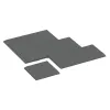 Typische Verlegung oder Einbausituation für den Artikel 0466 von WARCO - Corner tile (two chamfered sides), Farbton Slate grey in der Abmessung 500 x 500 x 30 mm.