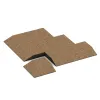 Typische Verlegung oder Einbausituation für den Artikel 3823 von WARCO - Corner tile (two chamfered sides), Farbton Rattan Lounge in der Abmessung 500 x 500 x 100 mm.
