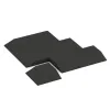 Typische Verlegung oder Einbausituation für den Artikel 0503 von WARCO - Corner tile (two chamfered sides), Farbton Anthracite in der Abmessung 500 x 500 x 100 mm.