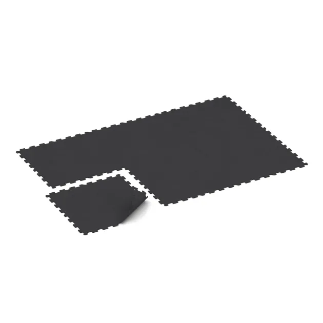 Typische Verlegung oder Einbausituation für den Artikel 1048 von WARCO - Stair covering, Farbton Matte Anthracite in der Abmessung 970 x 970 x 8 mm.