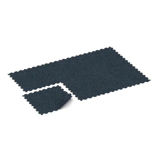 Typische Verlegung oder Einbausituation für den Artikel 1038 von WARCO - Stair covering, Farbton Light Blue Speckled in der Abmessung 970 x 970 x 8 mm.