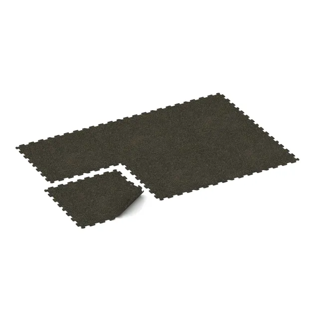 Typische Verlegung oder Einbausituation für den Artikel 1047 von WARCO - Stair covering, Farbton Light Yellow Speckled in der Abmessung 970 x 970 x 8 mm.