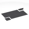 Typische Verlegung oder Einbausituation für den Artikel 6458 von WARCO - Fitness Floor Compact, Farbton Light Grey Speckled in der Abmessung 50 × 50 × 0,8 cm.