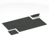 Typische Verlegung oder Einbausituation für den Artikel 6459 von WARCO - Fitness Floor Compact, Farbton Light Green Speckled in der Abmessung 50 × 50 × 0,8 cm.