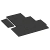 Typische Verlegung oder Einbausituation für den Artikel 2428 von WARCO - Transition ramp 75 cm, Farbton Anthracite in der Abmessung 75 x 30 cm | 8 < 40 mm.