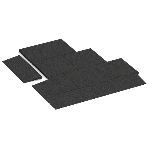 Typische Verlegung oder Einbausituation für den Artikel 2428 von WARCO - Transition ramp 75 cm, Farbton Anthracite in der Abmessung 75 x 30 cm | 8 < 40 mm.