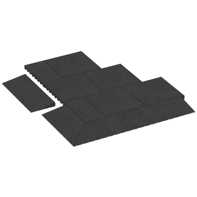 Typische Verlegung oder Einbausituation für den Artikel 2508 von WARCO - Transition ramp 75 cm, Farbton Anthracite in der Abmessung 75 x 30 cm | 8 < 50 mm.