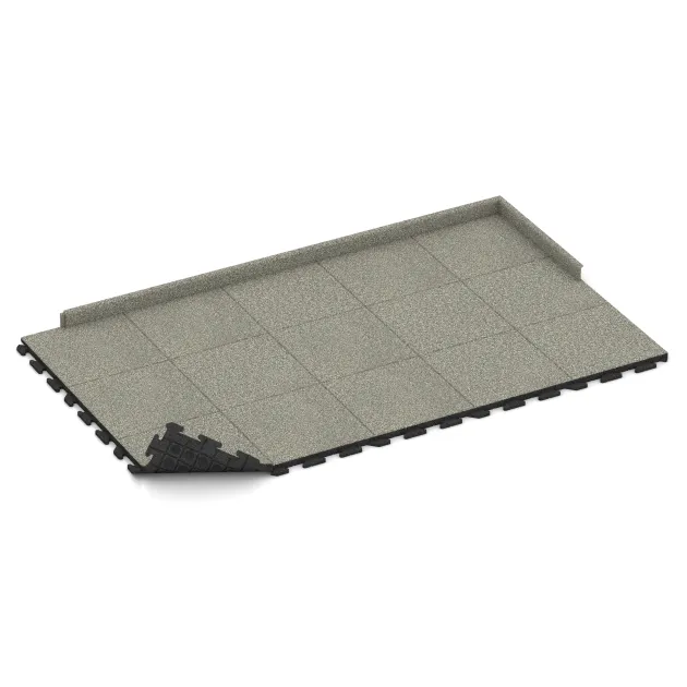 Typische Verlegung oder Einbausituation für den Artikel 5795 von WARCO - Event Floor, Farbton Light Granite in der Abmessung 500 x 500 x 40 mm.