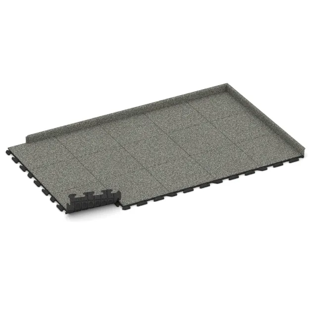 Typische Verlegung oder Einbausituation für den Artikel 5774 von WARCO - Event Floor, Farbton Gray Granite in der Abmessung 500 x 500 x 30 mm.