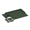 Typische Verlegung oder Einbausituation für den Artikel 3851 von WARCO - Pool Decking Tile Seamless, Farbton English Lawn in der Abmessung 306 x 306 x 20 mm.
