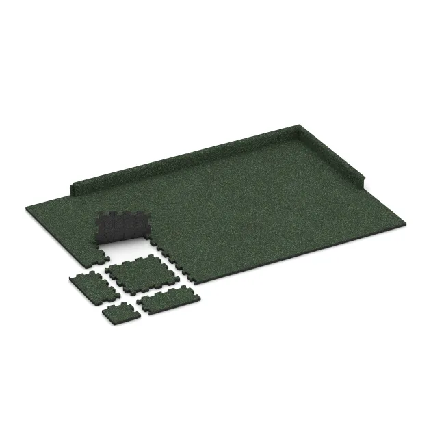 Typische Verlegung oder Einbausituation für den Artikel 3851 von WARCO - Pool Decking Tile Seamless, Farbton English Lawn in der Abmessung 306 x 306 x 20 mm.