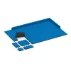 Typische Verlegung oder Einbausituation für den Artikel 4415 von WARCO - Pool Decking Tile Seamless, Farbton Sky Blue in der Abmessung 306 x 306 x 20 mm.