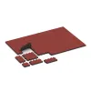 Typische Verlegung oder Einbausituation für den Artikel 4254 von WARCO - Rubber click tile, Farbton Coral Red in der Abmessung 306 x 306 x 30 mm.
