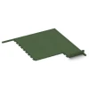 Typische Verlegung oder Einbausituation für den Artikel 3786 von WARCO - Rubber Kerb, Farbton Grass green in der Abmessung 100 x 5 x 25 cm.