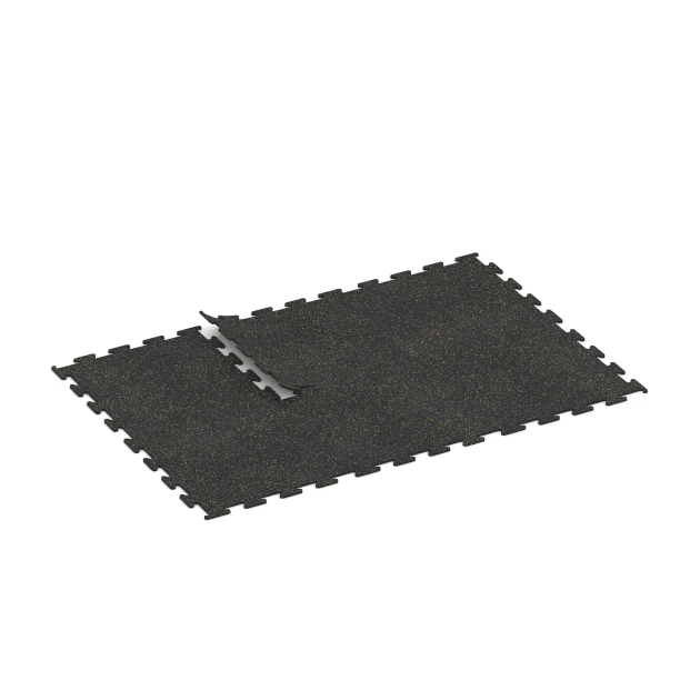 Typische Verlegung oder Einbausituation für den Artikel 3756 von WARCO - Fitness Performance Elite Training Floor, Farbton Light Yellow Speckled in der Abmessung 100 x 100 x 1,5 cm | 1,00 m².