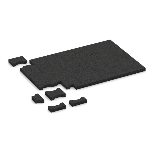 Typische Verlegung oder Einbausituation für den Artikel 3845 von WARCO - Block Paving, Farbton Anthracite in der Abmessung 20 × 16,5 × 4,3 cm | 0,0278 m².