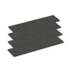 Typische Verlegung oder Einbausituation für den Artikel 6131 von WARCO - Playground safety tile – CFH 125 cm, Farbton Anthracite in der Abmessung 50 x 50 x 4 cm.