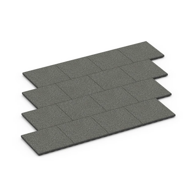 Typische Verlegung oder Einbausituation für den Artikel 6422 von WARCO - Playground safety tile – CFH 120 cm, Farbton Dark Grey Granite in der Abmessung 50 x 50 x 4 cm.
