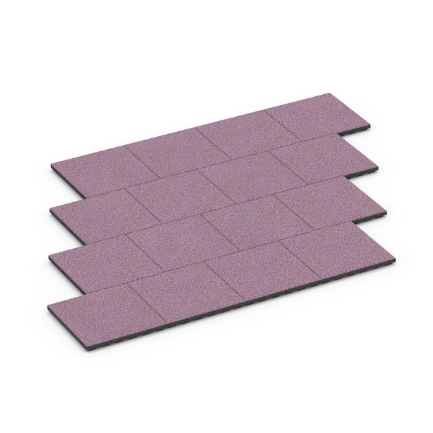 Typische Verlegung oder Einbausituation für den Artikel 6427 von WARCO - Playground safety tile – CFH 120 cm, Farbton Lavender in der Abmessung 50 x 50 x 4 cm.