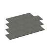 Typische Verlegung oder Einbausituation für den Artikel 6413 von WARCO - Playground safety tile – CFH 90 cm, Farbton Dark Grey Granite in der Abmessung 50 x 50 x 3 cm.
