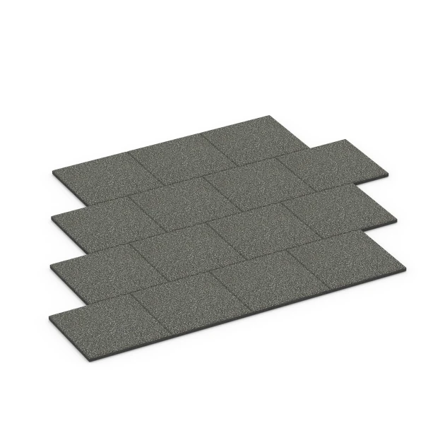 Typische Verlegung oder Einbausituation für den Artikel 6413 von WARCO - Playground safety tile – CFH 90 cm, Farbton Dark Grey Granite in der Abmessung 50 x 50 x 3 cm.
