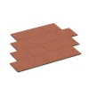 Typische Verlegung oder Einbausituation für den Artikel 6417 von WARCO - Playground safety tile – CFH 90 cm, Farbton Embers in der Abmessung 50 x 50 x 3 cm.